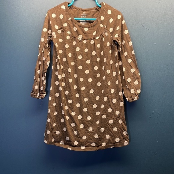 Brown polka dot play dress - Picture 8 of 10